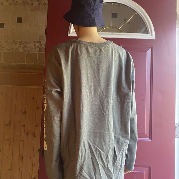 Carhartt Women’s Loose Fit Heavyweight Long Sleeve T Shirt Cotton size 1X NEW - Picture 13 of 16